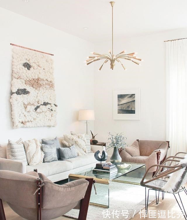 智能|轻松无压力的客厅设计,时尚简约的智能现代生活空间!