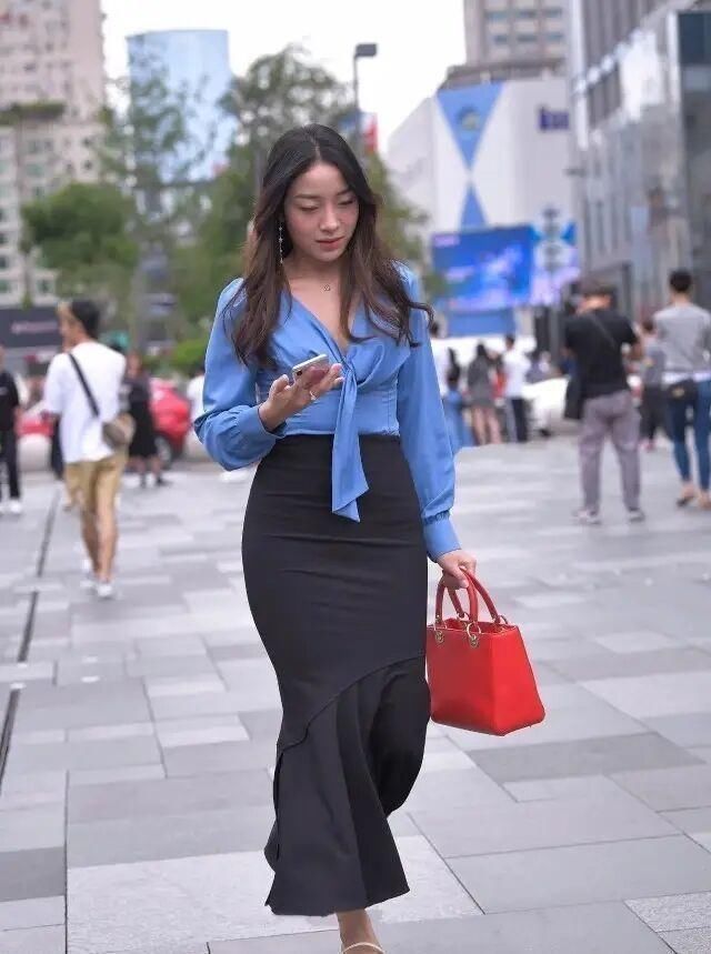 长裙|连衣裙展现女神气质,带来更强的女神气质,女神风格更突出