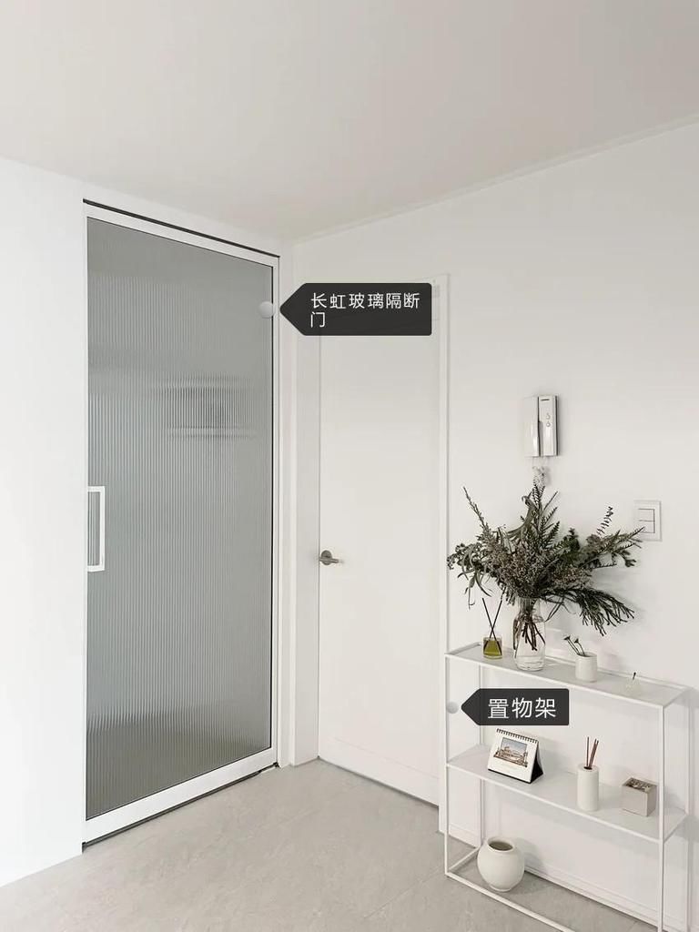 电视|她独居住57㎡,打通阳台,去电视墙化,干净极简越住越像新房