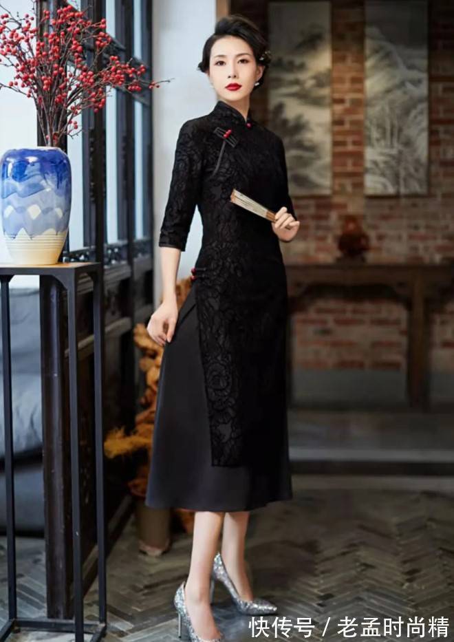 丝绸|异域风情, 尽在奥黛旗袍间漾荡开来,撩人心怀也唯美了整个季节!