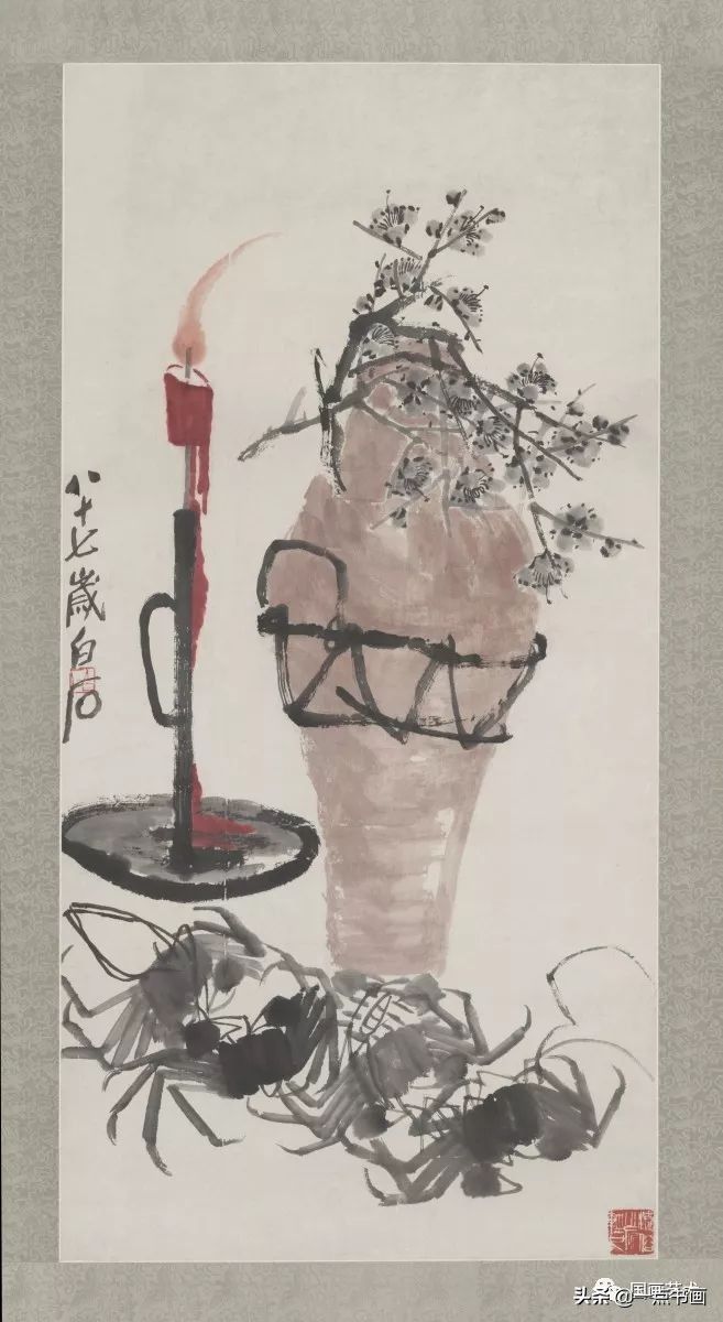 白石老人|赋梅兰竹菊松以新意——齐白石笔下的梅兰竹菊松