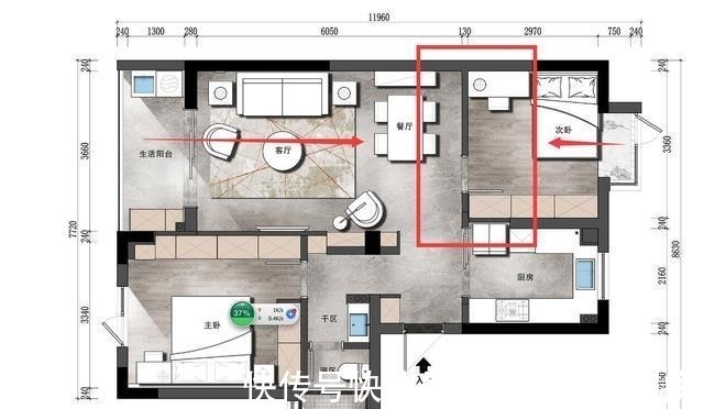 户型|买房时要注意,这种南北通透的户型可能是假的,别被售楼员忽悠了