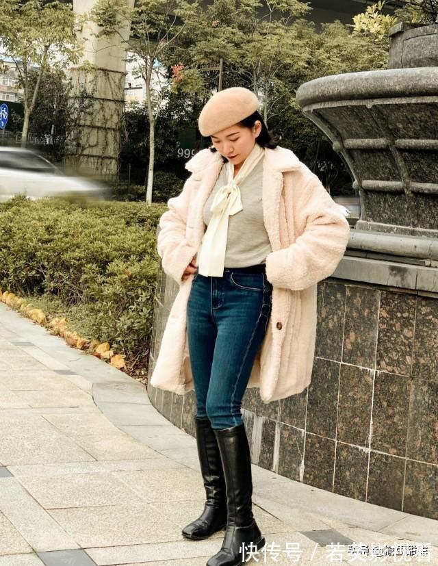 穿衣|矮个子女生穿长靴时，谨记这3个“穿衣法则”，显高真的没那么难
