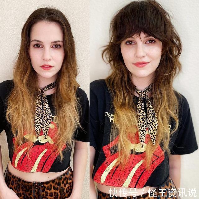 中大卷 换发型等于换脸,中年阿姨一换年轻10岁都不止,美到自己都笑了