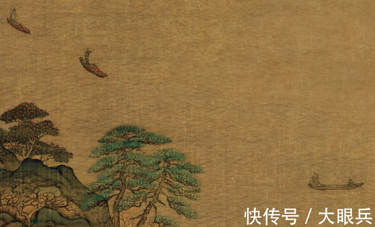 青绿山水@4幅大师绘就的山水画:看祖国大好河山,这江山万里盛景如画