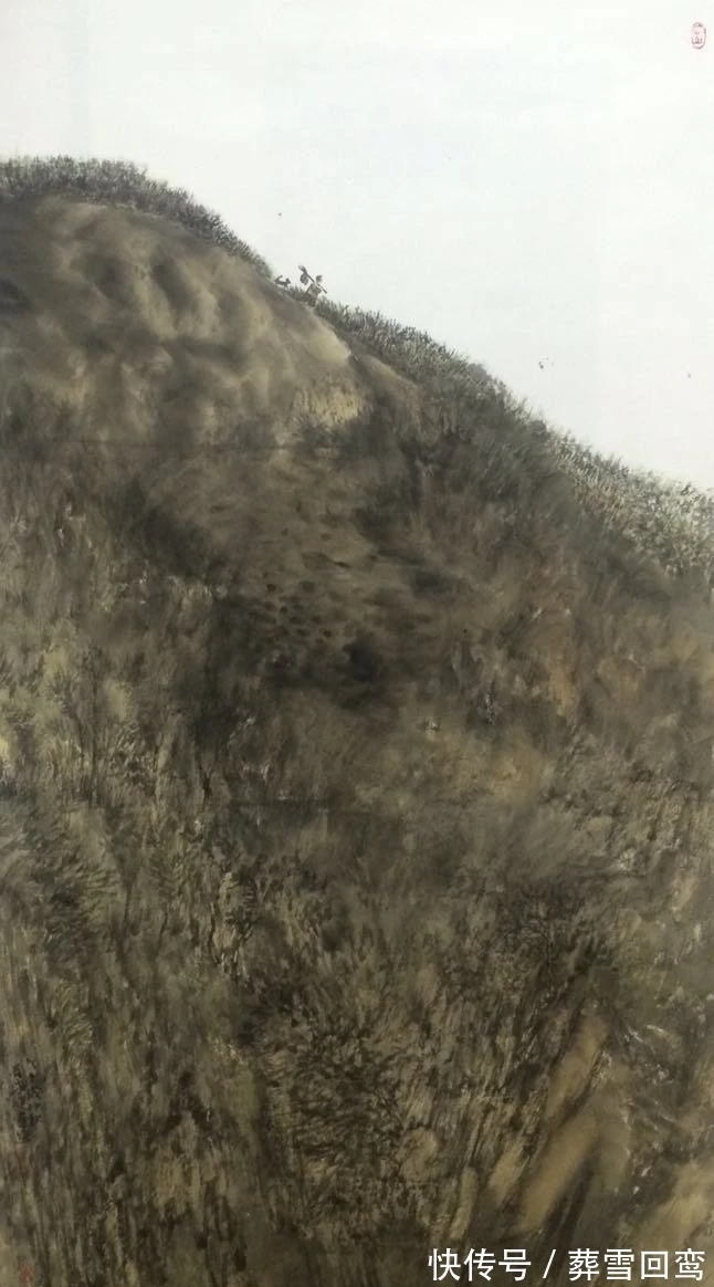 陕西国画院!山水画|他是日本艺术大学的副教授,又是陕西国画院的特聘画家