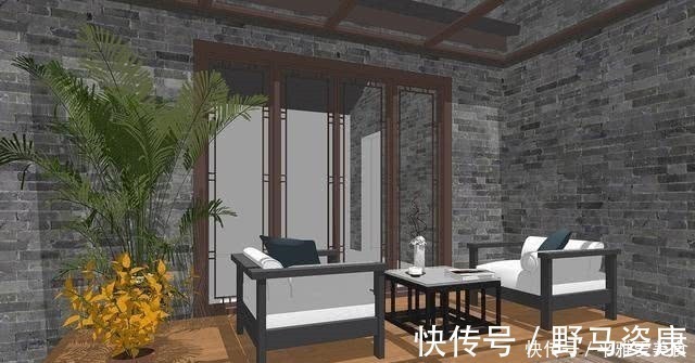 游廊|他花了69万,在村里建造了一座四合院,完工后,邻居都羡慕了