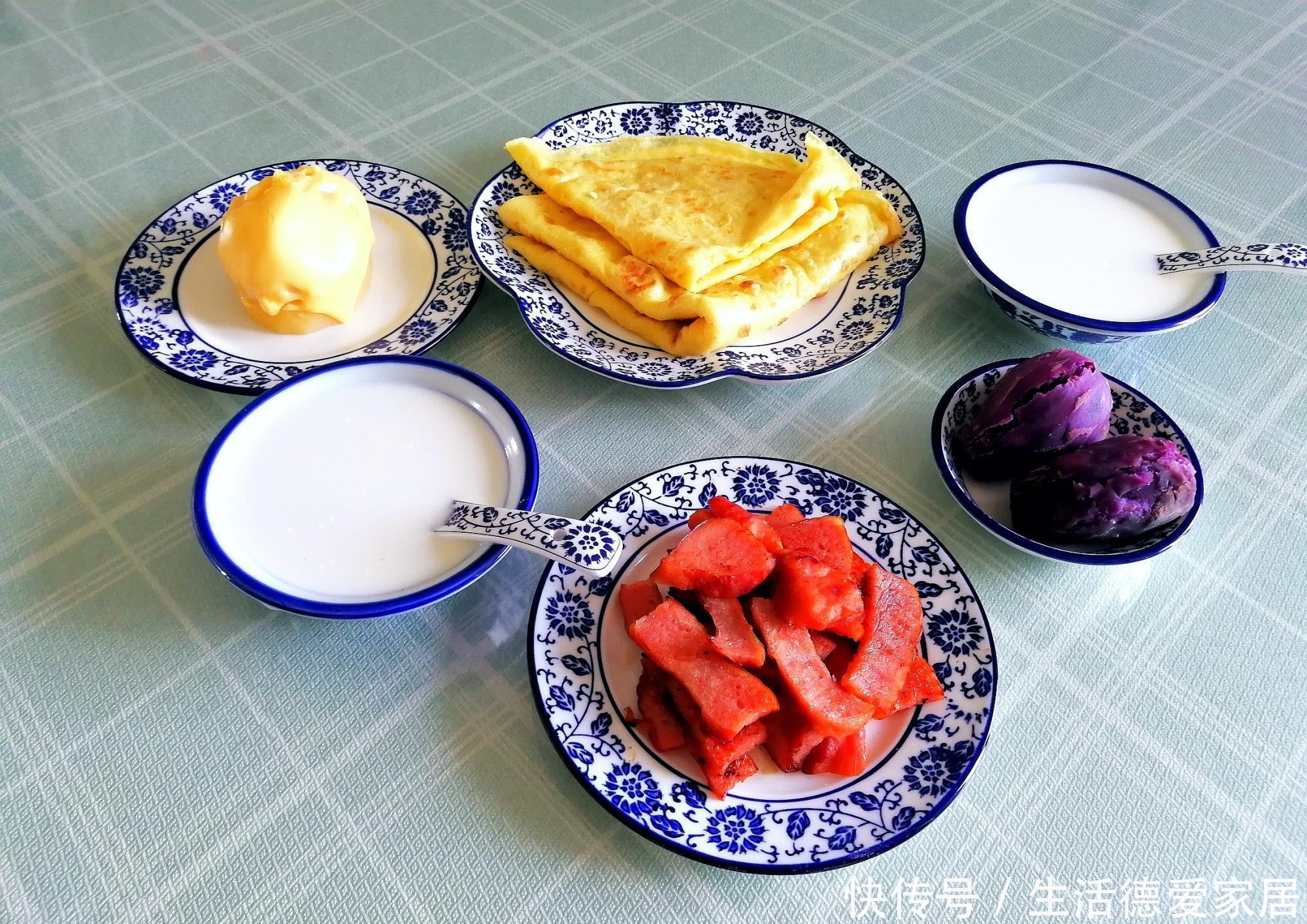 茭瓜鸡蛋|我家早餐不将就,花样早餐走红朋友圈,网友:这样贤惠媳妇那里找