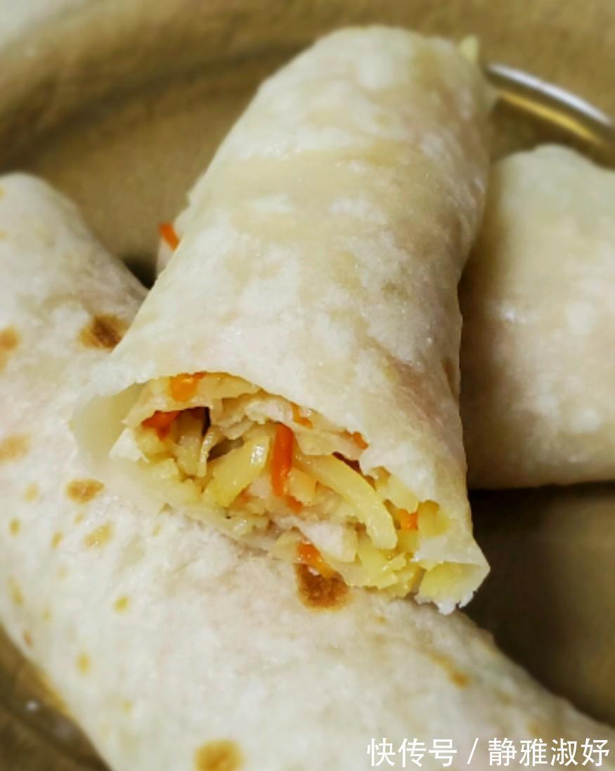 筋道|筋道的薄春饼，放一周都不怕坏，收藏起来吧