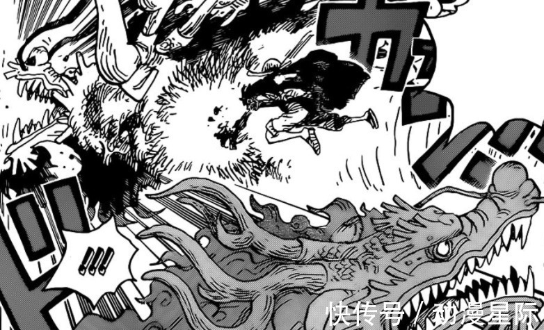 对决|海贼王1027话:路飞与凯多的终极单挑开始,五档是弹跳魔人形态?