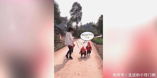 宝妈|家里生了三胞胎,出门就是这个样子,网友辛苦妈妈了!