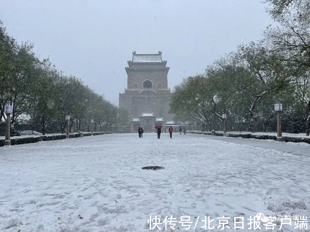 白塔寺|?今天京城这些地方的雪景，独一份！随便一处都是打卡点——