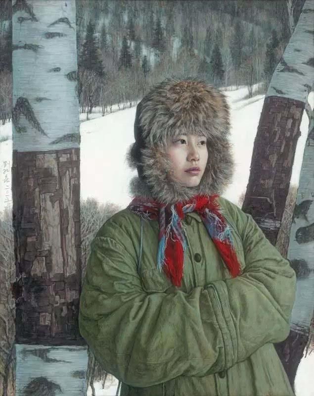  欣赏|迷茫的女知青——王国斌先生知青系列人物油画欣赏（图）