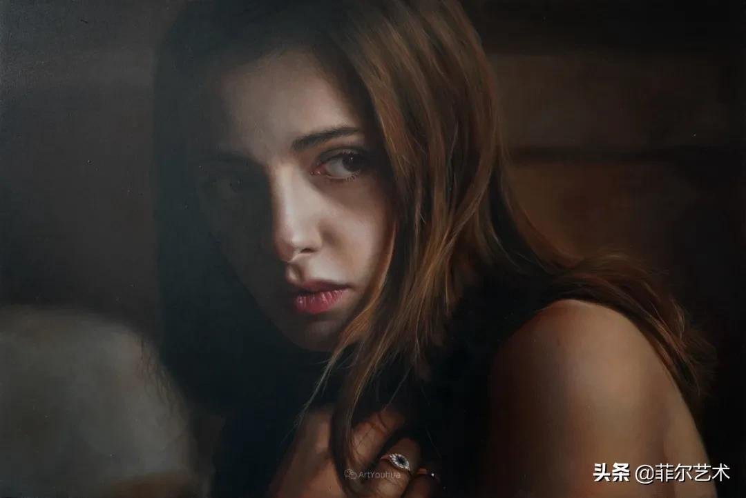 安妮·罗达!法国画家安妮·罗达超高清、超写实人物油画作品欣赏