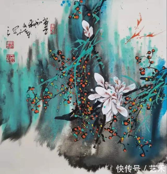 刘文祥&“瓷”时无声胜有声,刘文祥瓷器国画作品欣赏