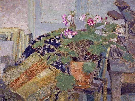 油画!法国纳比派代表画家-维亚?尔·爱德华油画