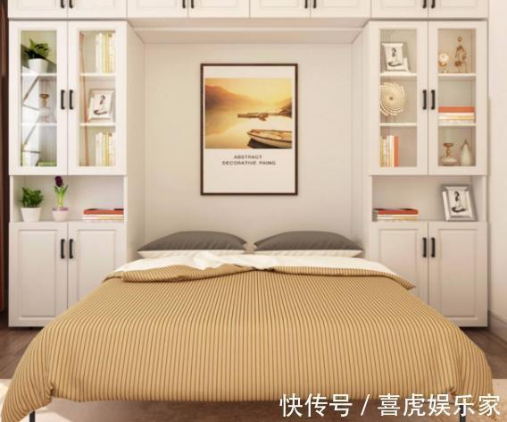 席梦思|小户型卧室放大床拥挤,设计“墙上床”吧,感觉卧室大一倍