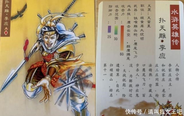  排在|扑天雕李应，为什么能力压鲁智深和武松，排在第11名