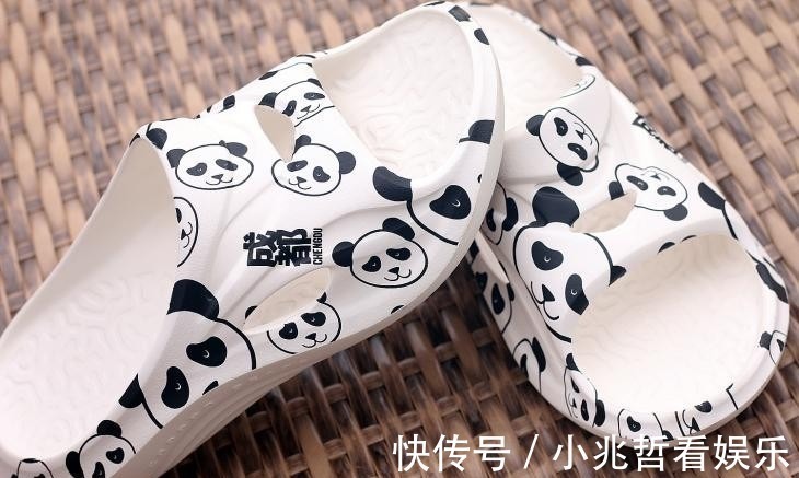 舒缓 爱了爱了!这又好看又舒缓的咕咚熊猫款运动舒缓拖鞋