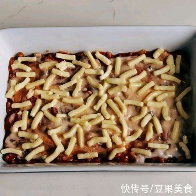 白蘑菇|超下饭的意式肉酱千层面，一学就会