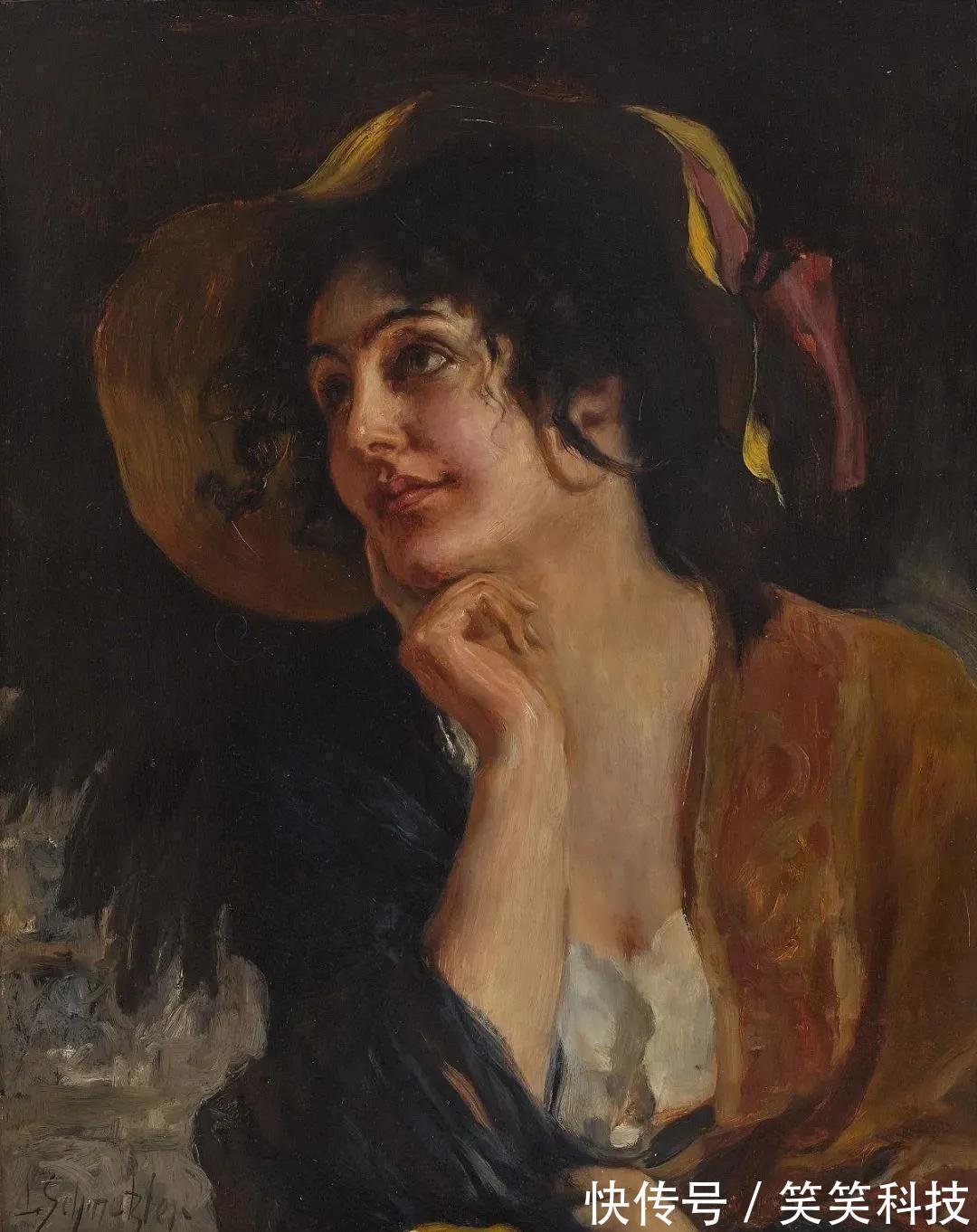 博登&他笔下的女子风情万种,撩人心弦!可惜晚年声誉不保!