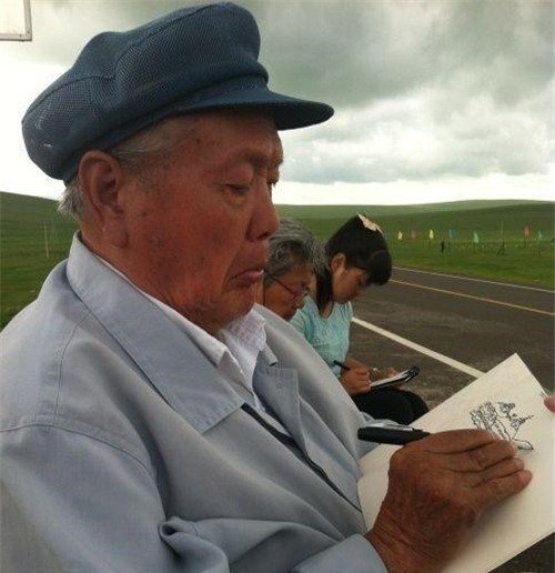 达文西$国画大家刘文西他画了一幅画,是我国15亿人看得最多的