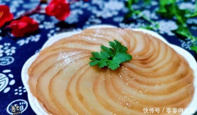 年夜饭,大鱼大肉吃腻了,苹果和它做开胃小菜,酸甜爽口又解腻