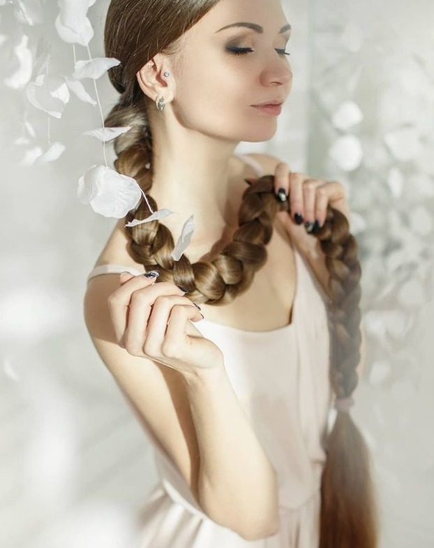 长发公主|现实版长发公主：17年没剪过头发，头发长达1.72米