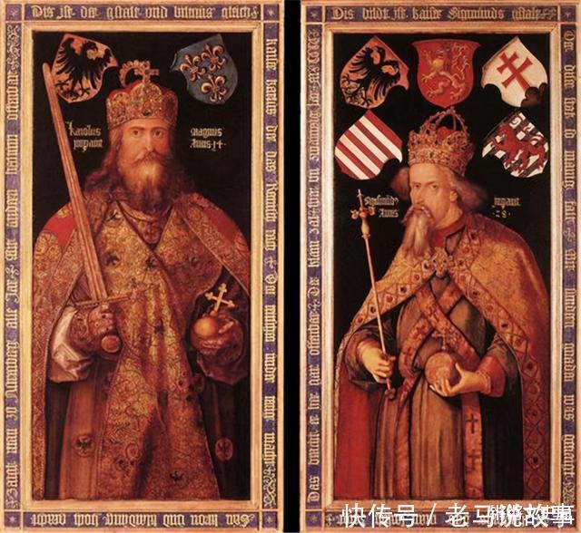 扑克牌上的男人欧洲之父查理曼,国家被瓜分变成3个发达国家