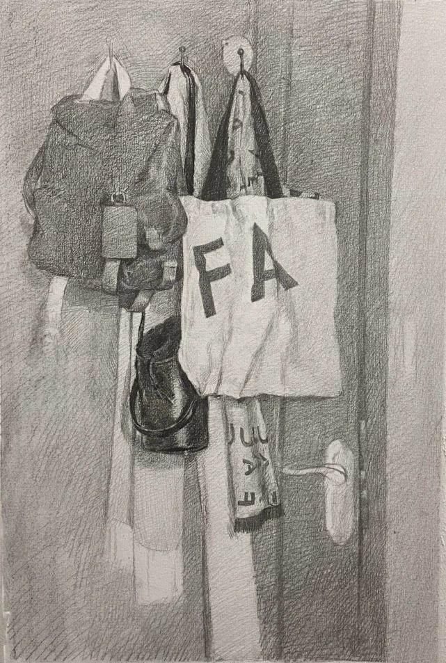 纸本炭笔|赏析中央美术学院2020届基础部素描作品欣赏