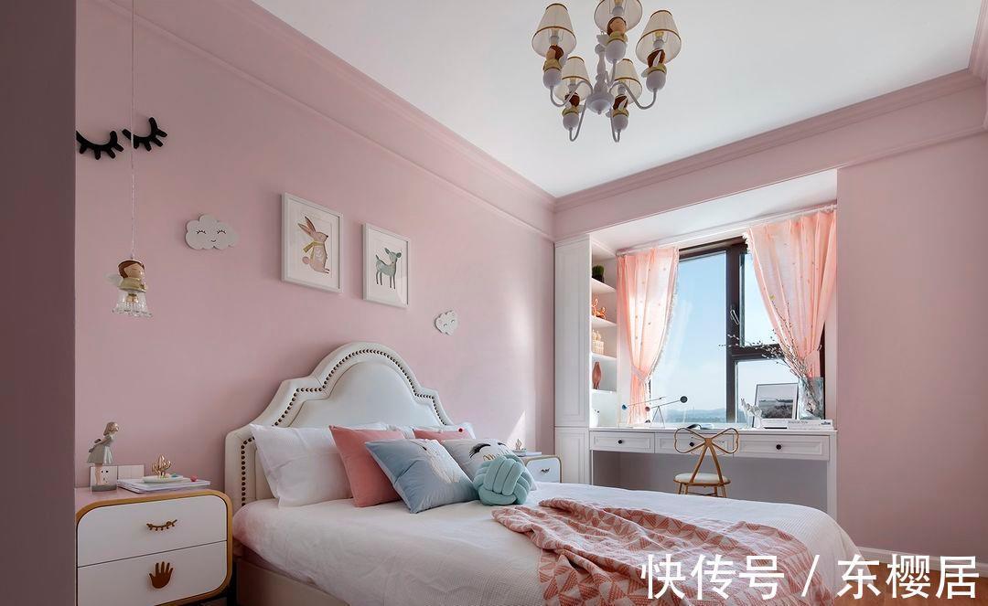 腔调|130平的三居室,简约优雅有腔调,卧室背景墙的设计更是独特
