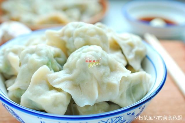 婆婆调素饺子馅有高招，味儿特鲜，肉馅没人吃，素馅全家抢