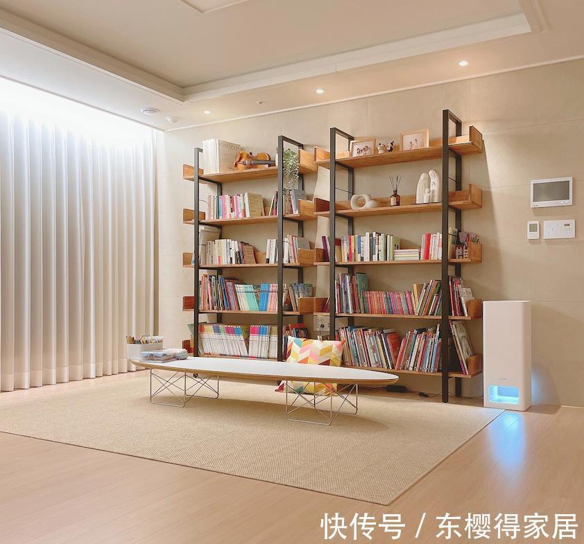 餐边柜|为了两个小公主，109㎡淘汰沙发和电视，温馨轻松的氛围惹人羡慕
