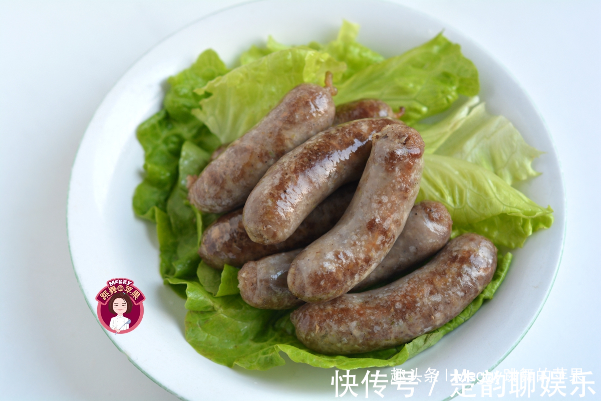 自制牛肉脆皮肠,零添加剂无色素,煮一锅吃一周,营养早餐不犯愁