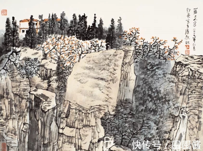 满维起&中国水墨画院|老骥伏枥,总有新意,满维起山水写生新作