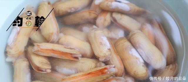 12块钱买500克蛏子,简单一蒸5分钟就上桌,肉质鲜美,吃着很过瘾