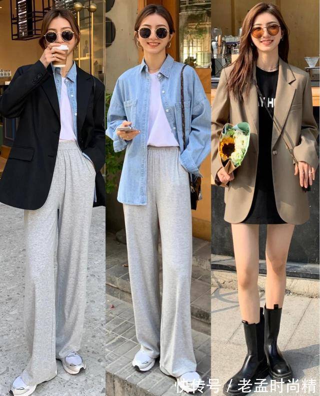 卫衣 适逢春季换新衣,韩系休闲风穿搭很吃香,拉链卫衣遮肉瘦身超显嫩