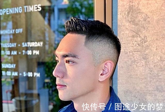 寸头 别再说寸头是“精神小伙”发型了，男生剪这3种短发，帅气又潮流