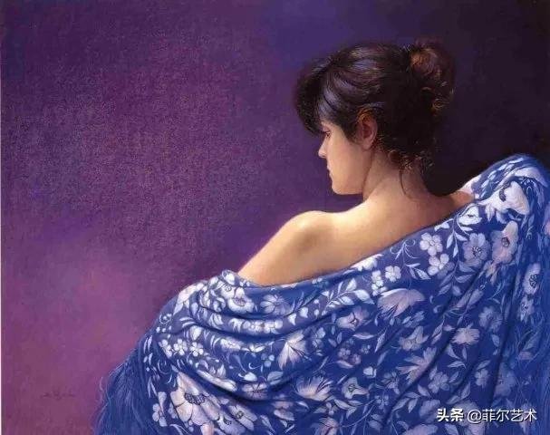 女画家@女画家索莱达·费尔南德斯画笔下的女子人物沉稳自然,美丽优雅