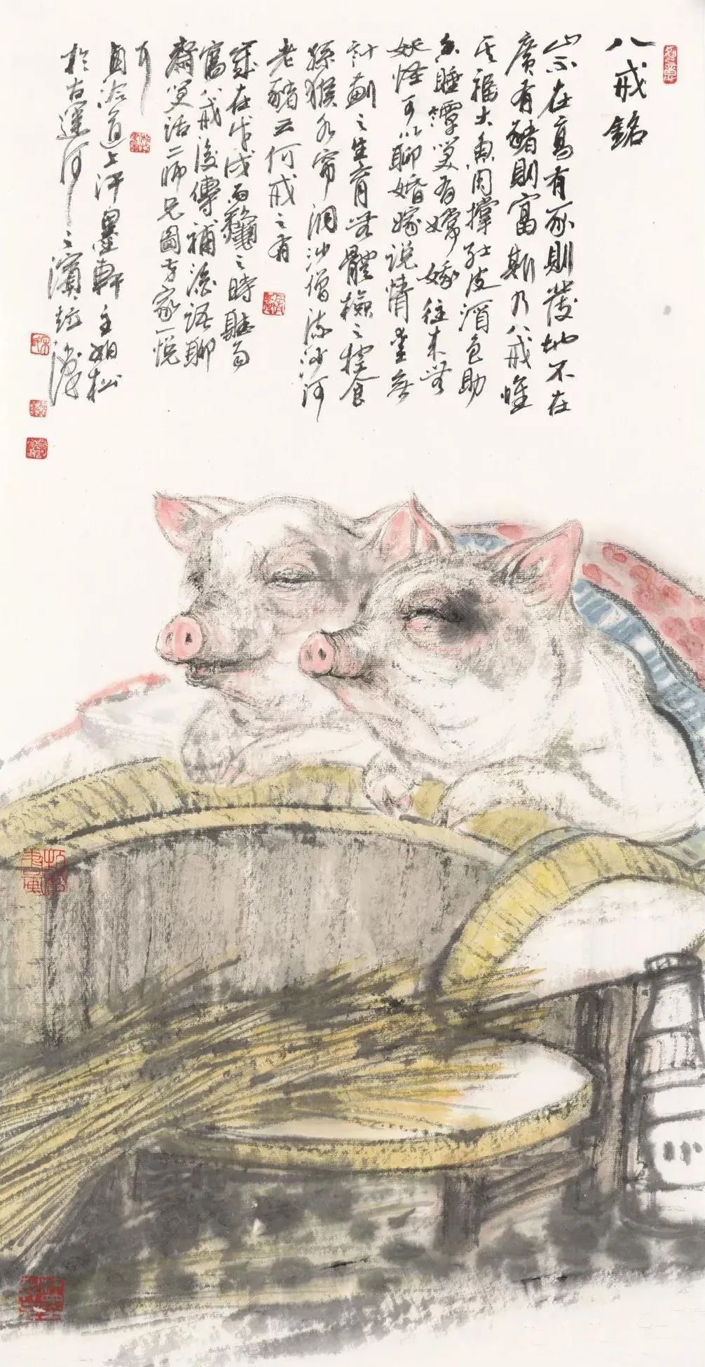 弃武从文!笔歌墨舞·喜庆元宵——壬寅2022年宋柏松国画作品鉴赏