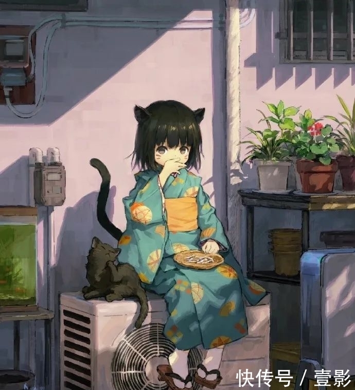 猫系少女の日常，画师 twi.Sho_lwlw！