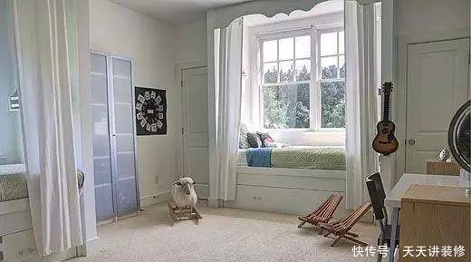 档次|没飘窗我也要造个出来，卧室这样装个性上档次，漂亮极了