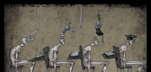 虚拟世界&展现了现代生活比我们想象的更为糟糕的14幅讽刺插画