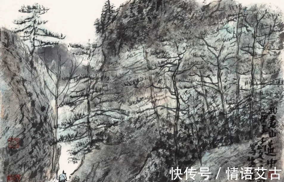 山水画$遵循自然｜张国兴辛丑年山水画写生新作