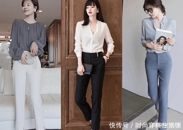 穿对裤子的女人太美了，这三种时髦又百搭的裤子，适合40+女人穿