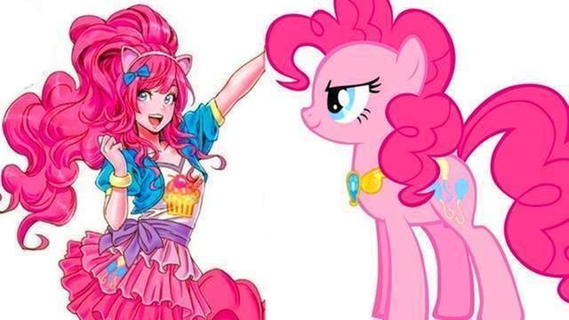 余晖烁烁|小马宝莉彩虹小马变身美少女,正派和反派全都乖巧美丽又可爱