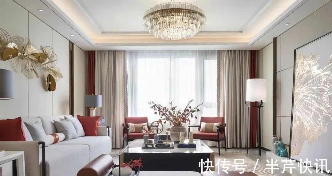 悠远|150平新中式装修设计,一进玄关就被迷住了,清雅客餐厅,更是惊艳!