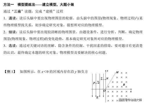 高中物理：物理8大类题型答题模板+例题讲解！