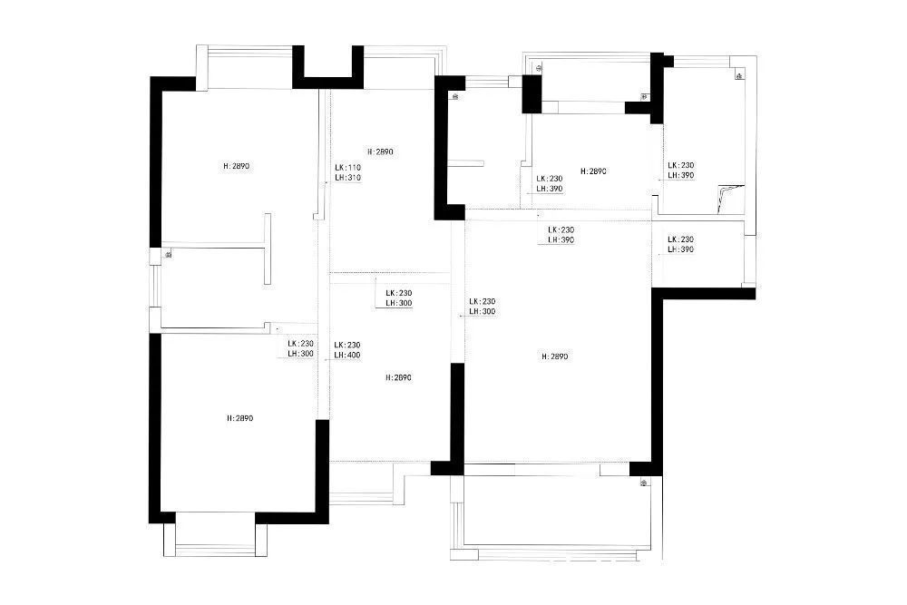 橙绿撞色|精选案例丨130平现代混搭婚房,橙绿撞色吸睛十足!