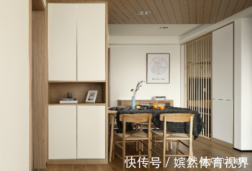 自然魅力|北欧日式三居,木质元素保留了日式的禅性和北欧的简单!